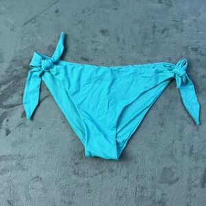 Miss Bikini Luxe Bikini Bottom Womens XL Side Tie Swim Polyamide Elastane New